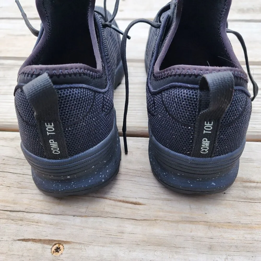 Skechers Womens Bulklin- Balran Black Comp Toe Work and Safety Shoes Size 8